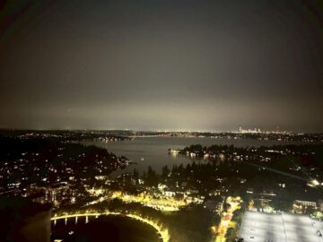 ベルビューの夜景