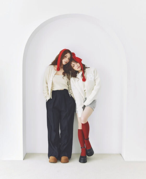 【ミチ×矢吹奈子】トレンド感が増す！洒落感たっぷりなニット「トップスセット」