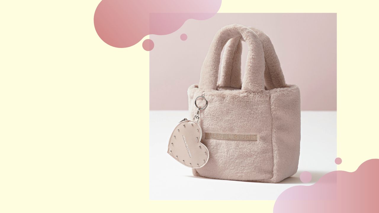 【付録】売り切れ前にゲットして♡「ジル バイ ジルスチュアート」のファーバッグ＆ハートポーチチャーム【スウィート12月号】