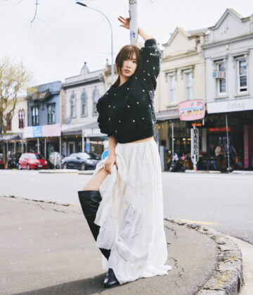 紗栄子　ニット