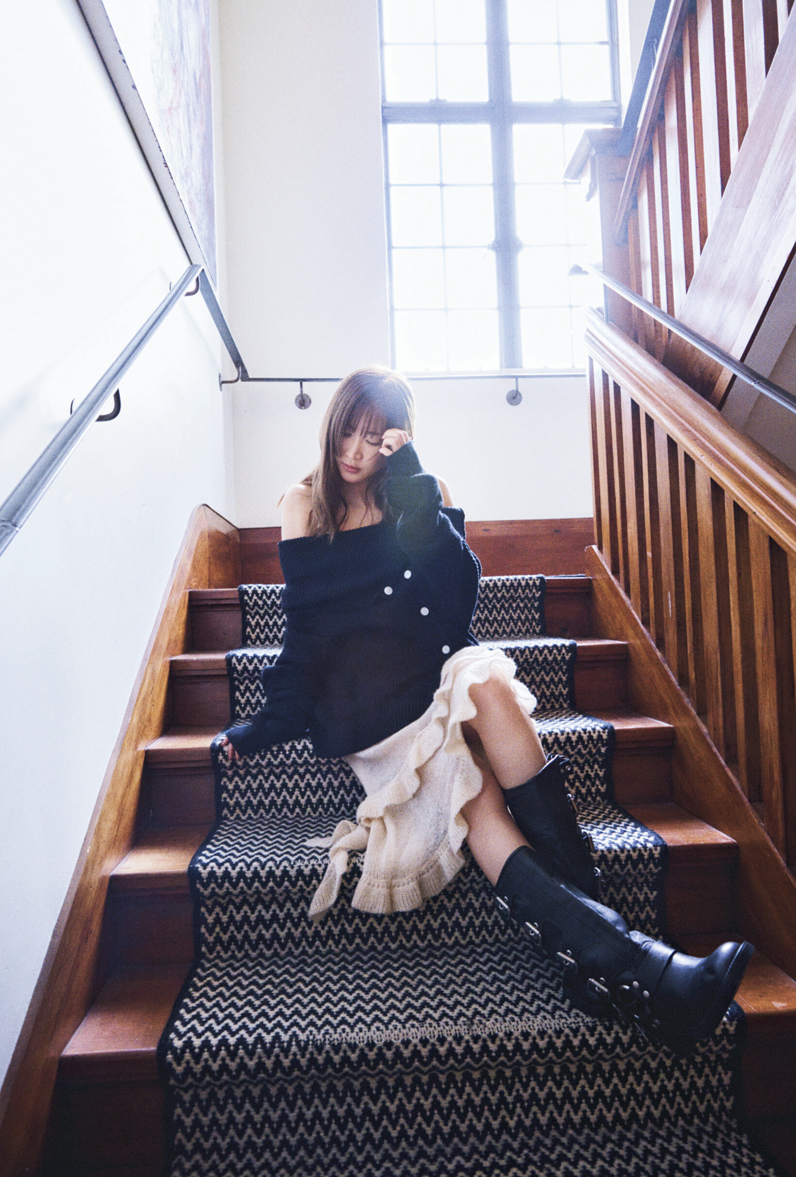 紗栄子　ニット