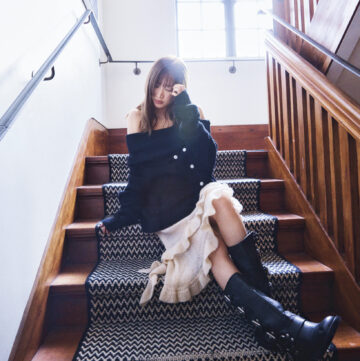 紗栄子　ニット