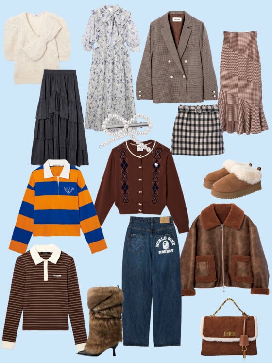 【2025年冬トレンド】チェックやムートン・リボンなど♡ デザインや質感で選ぶトレンドアイテム15選