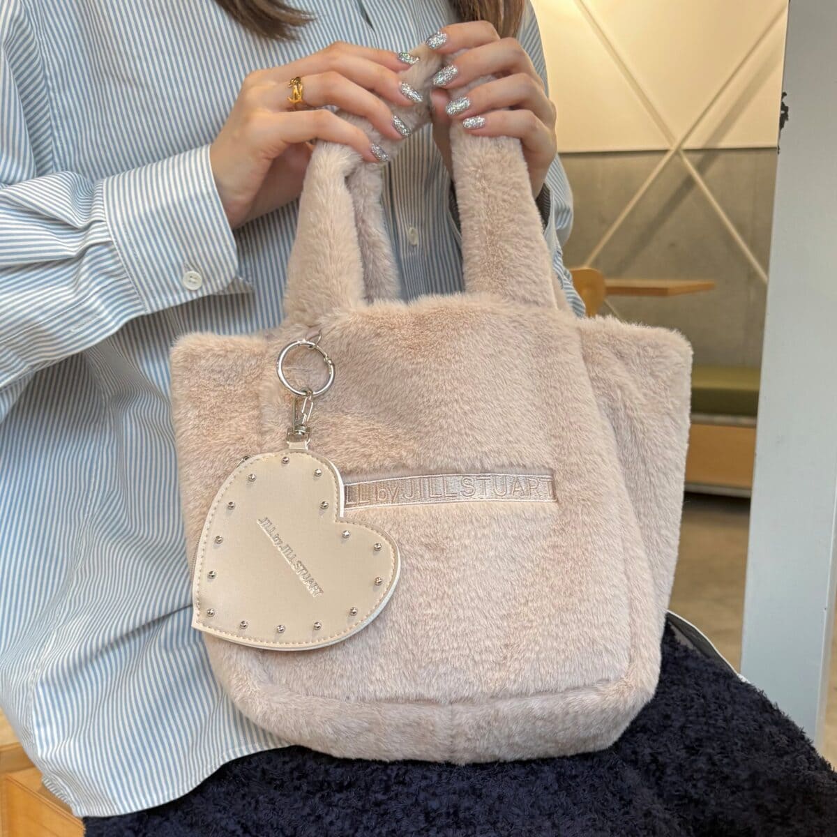 ジル バイ ジルスチュアート ふわふわファーバッグ