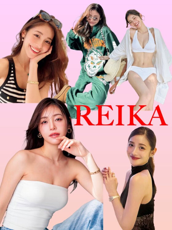「インスタはラグジュアリー7割：カジュアル3割」 抜群のスタイルと笑顔が魅力「REIKA」のセルフグランディング5選