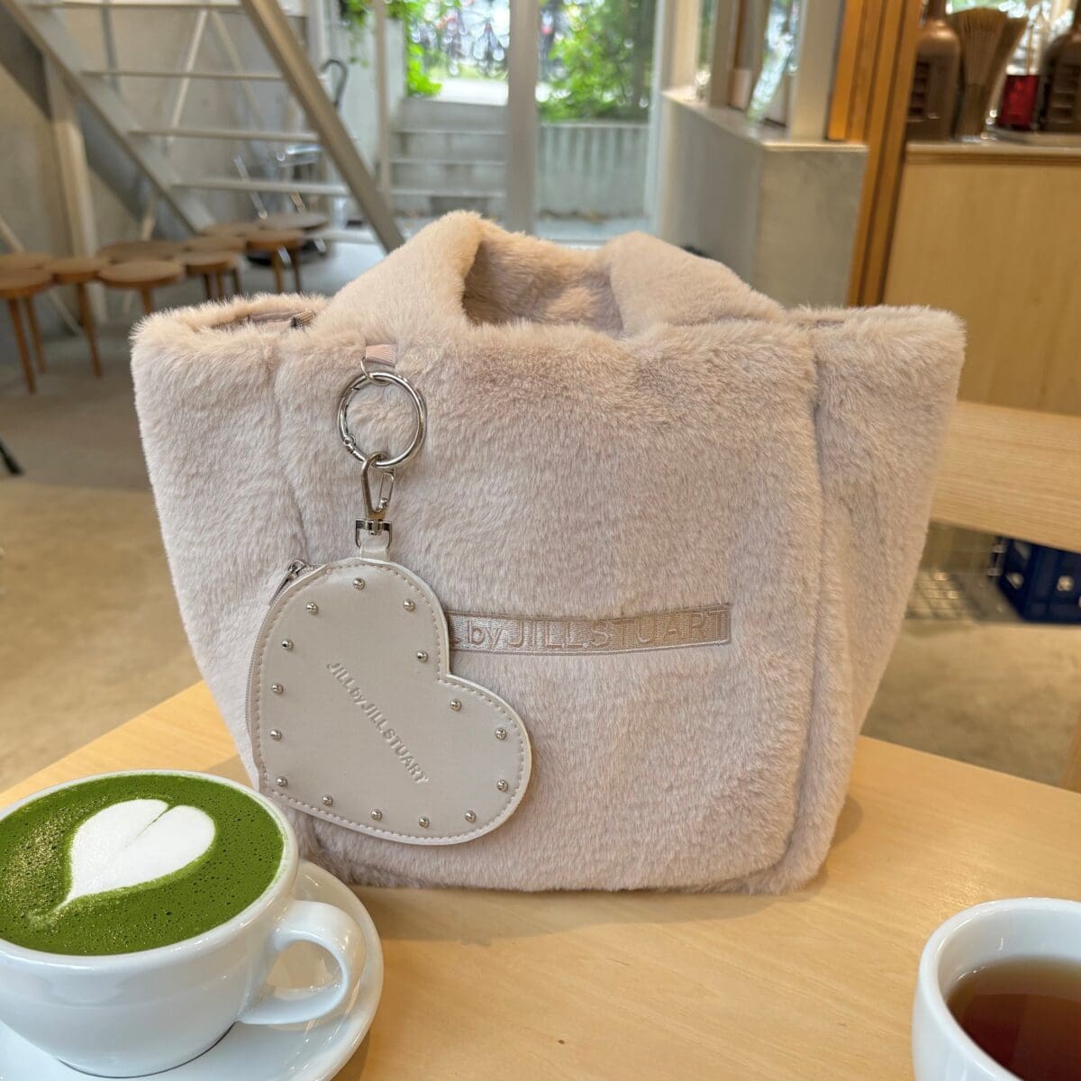 ジル バイ ジルスチュアート ふわふわファーバッグ