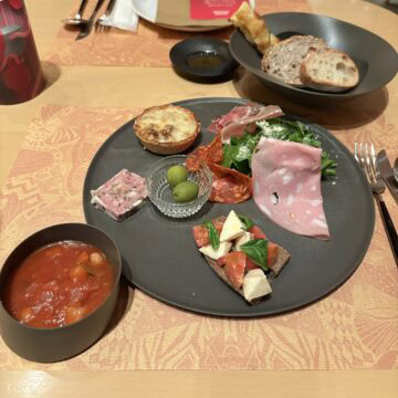 ディナーセット『ARRIVIAMO™ BAR APERICENA（アリビアーモ™ バー アペリチェーナ）』