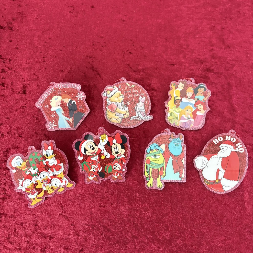 DISNEY クリスマス オーナメントくじ 2025 アクリルオーナメント賞