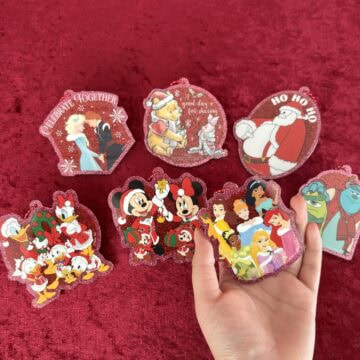 DISNEY クリスマス オーナメントくじ 2025　アクリルオーナメント賞