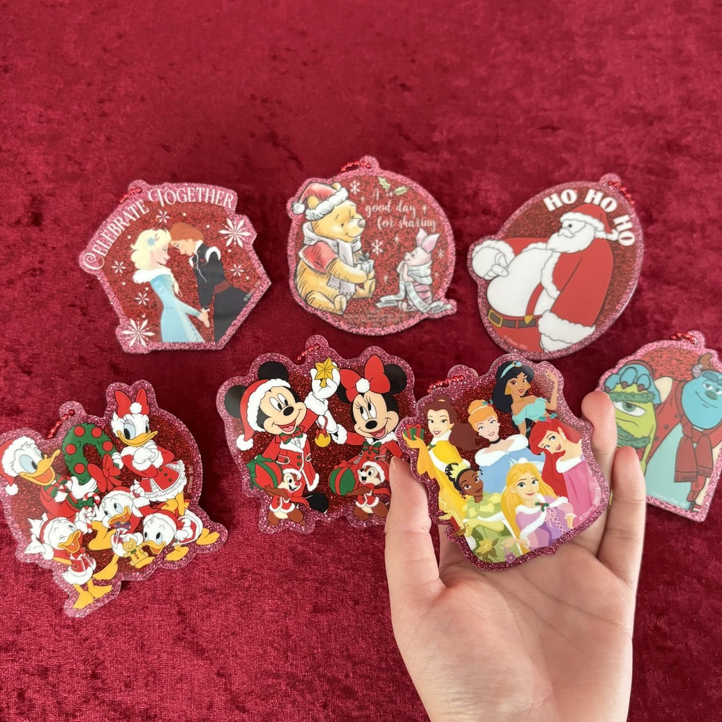 DISNEY クリスマス オーナメントくじ 2025 アクリルオーナメント賞