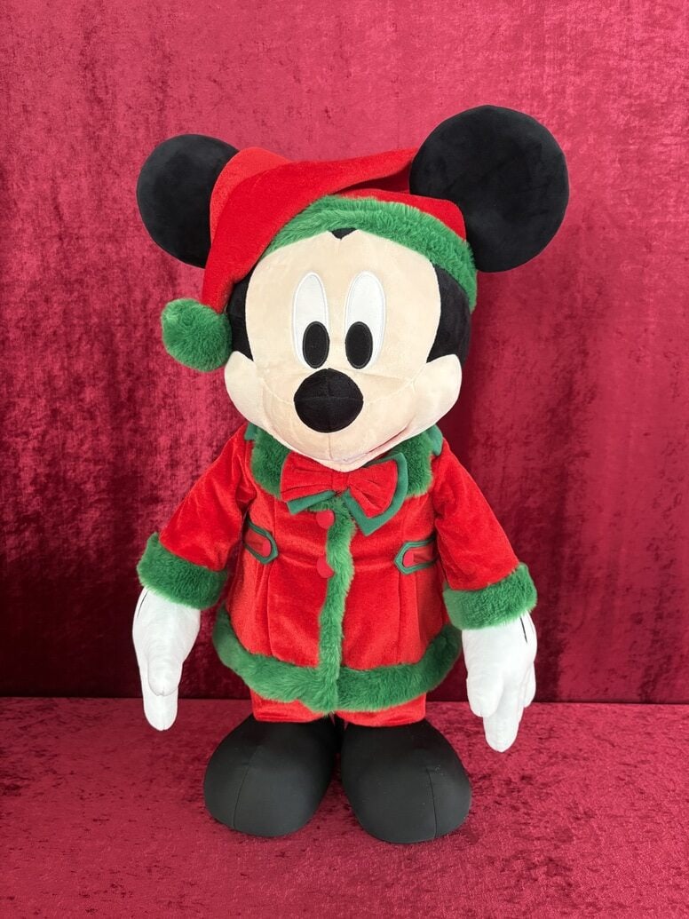 DISNEY クリスマス オーナメントくじ 2025 Last賞 BIG! スタンディングぬいぐるみ