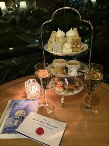 ムーミン×ホテル椿山荘東京　イブニングハイティー