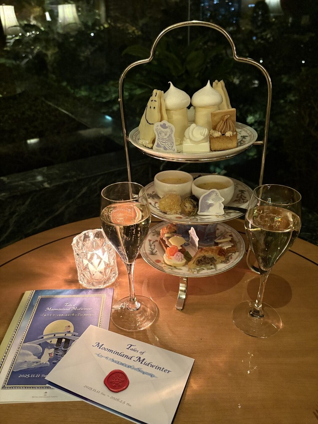 ムーミン×ホテル椿山荘東京 イブニングハイティー