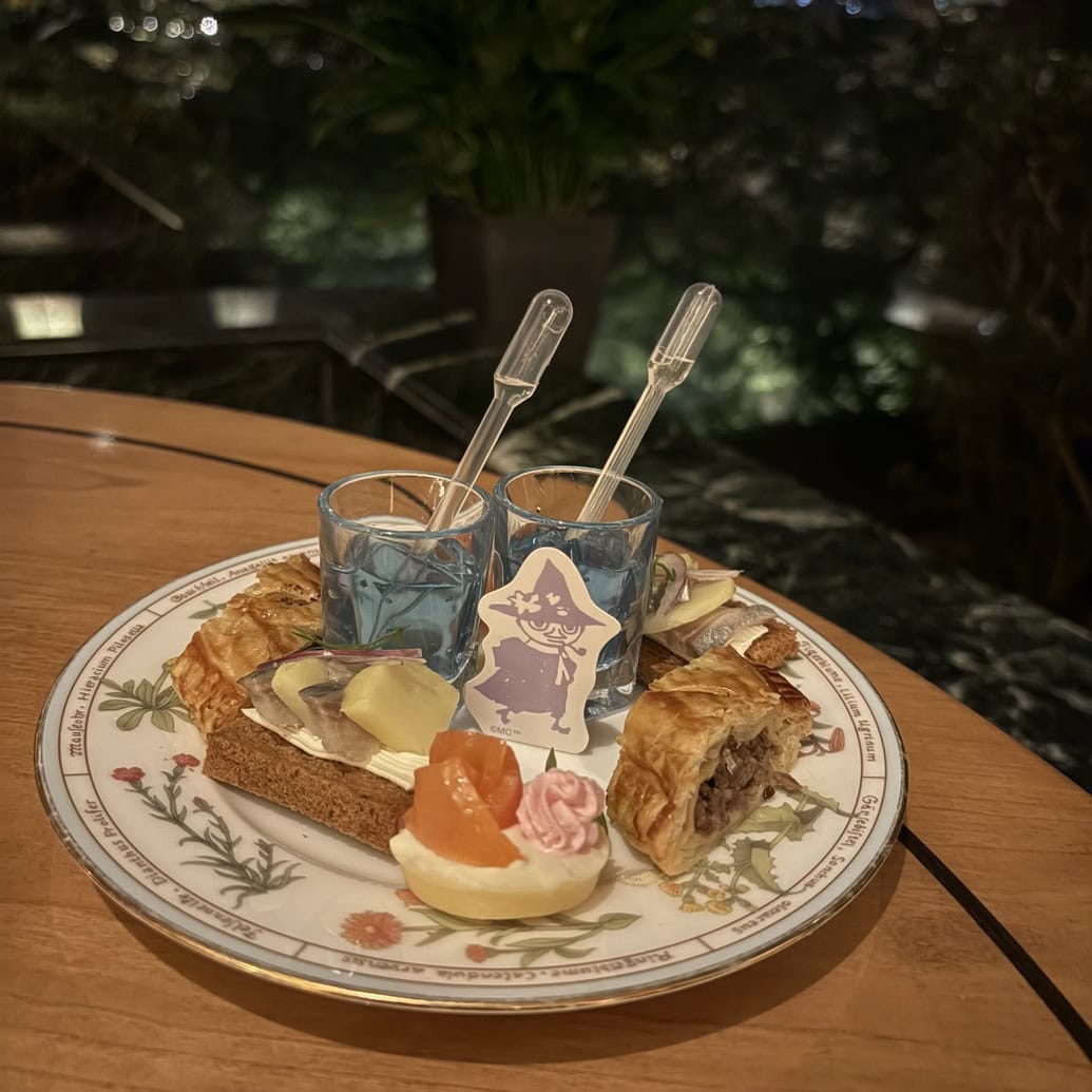 ムーミン×ホテル椿山荘東京　イブニングハイティー
