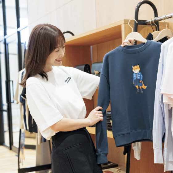 【メゾンキツネ】最新ルックでつくる！大人のネオトラッドコーデ【sweet loversのときめきくらぶ vol.1】