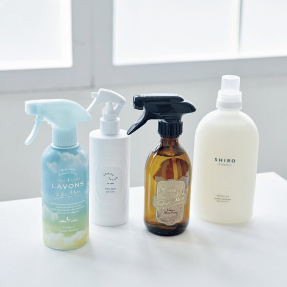 服や空間をふわっと香らせて気分リセット！いい香りな「柔軟剤＆ファブリックミスト」4選