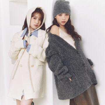 ミチ&ナコ ビッグニットカーデ