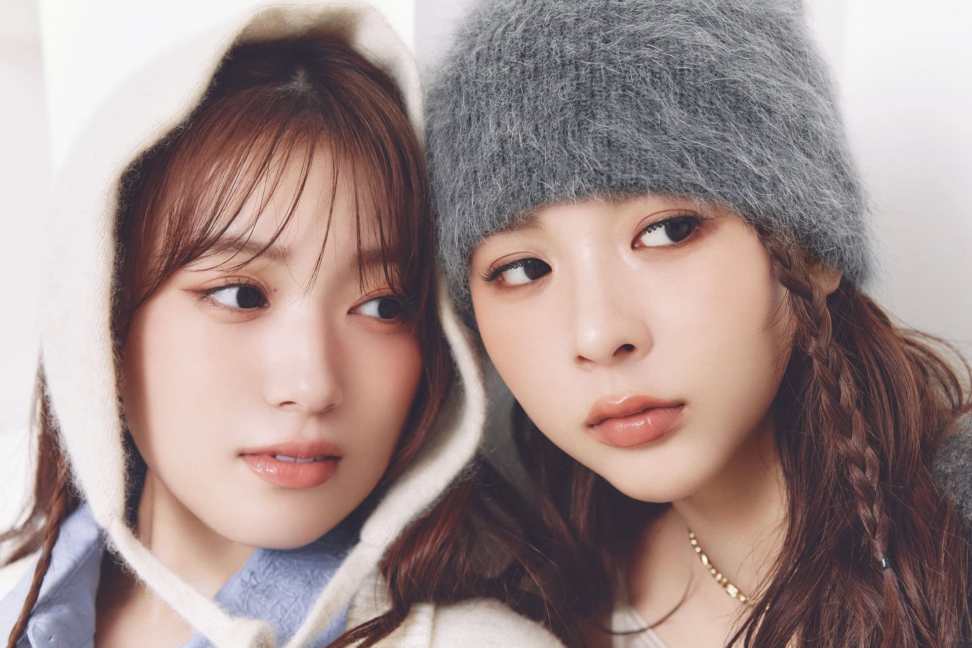 ビッグニットカーデ