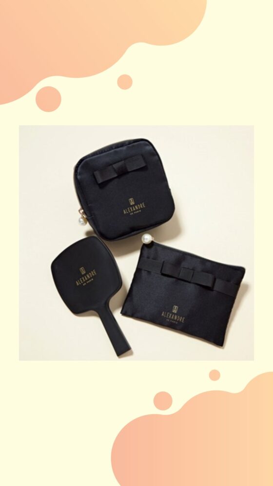 【付録】なにこれ豪華すぎ！「アレクサンドル ドゥ パリ」のご褒美3点セットは絶対買い♡【スウィート1月号】