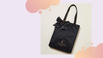 【付録】こんなの欲しかった♡「アレクサンドル ドゥ パリ」のトートバッグ＆リボンチャーム豪華2点セット【スウィート1月号増刊】 サムネイル