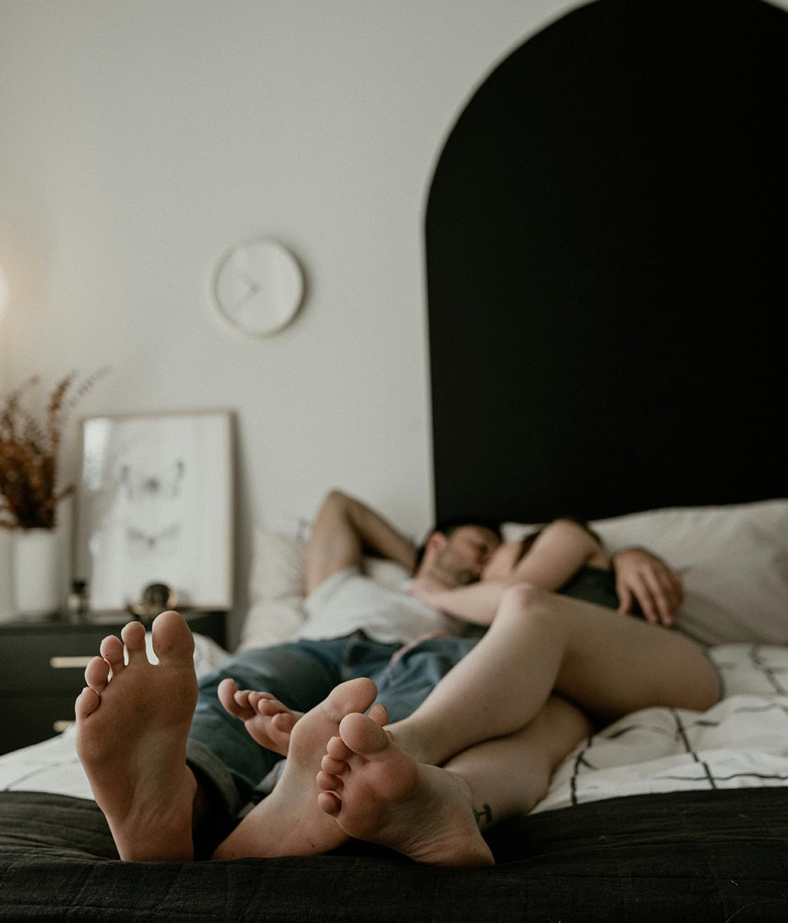 カレと二人で朝セックス