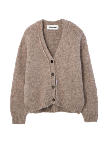 ビッグニットカーデ