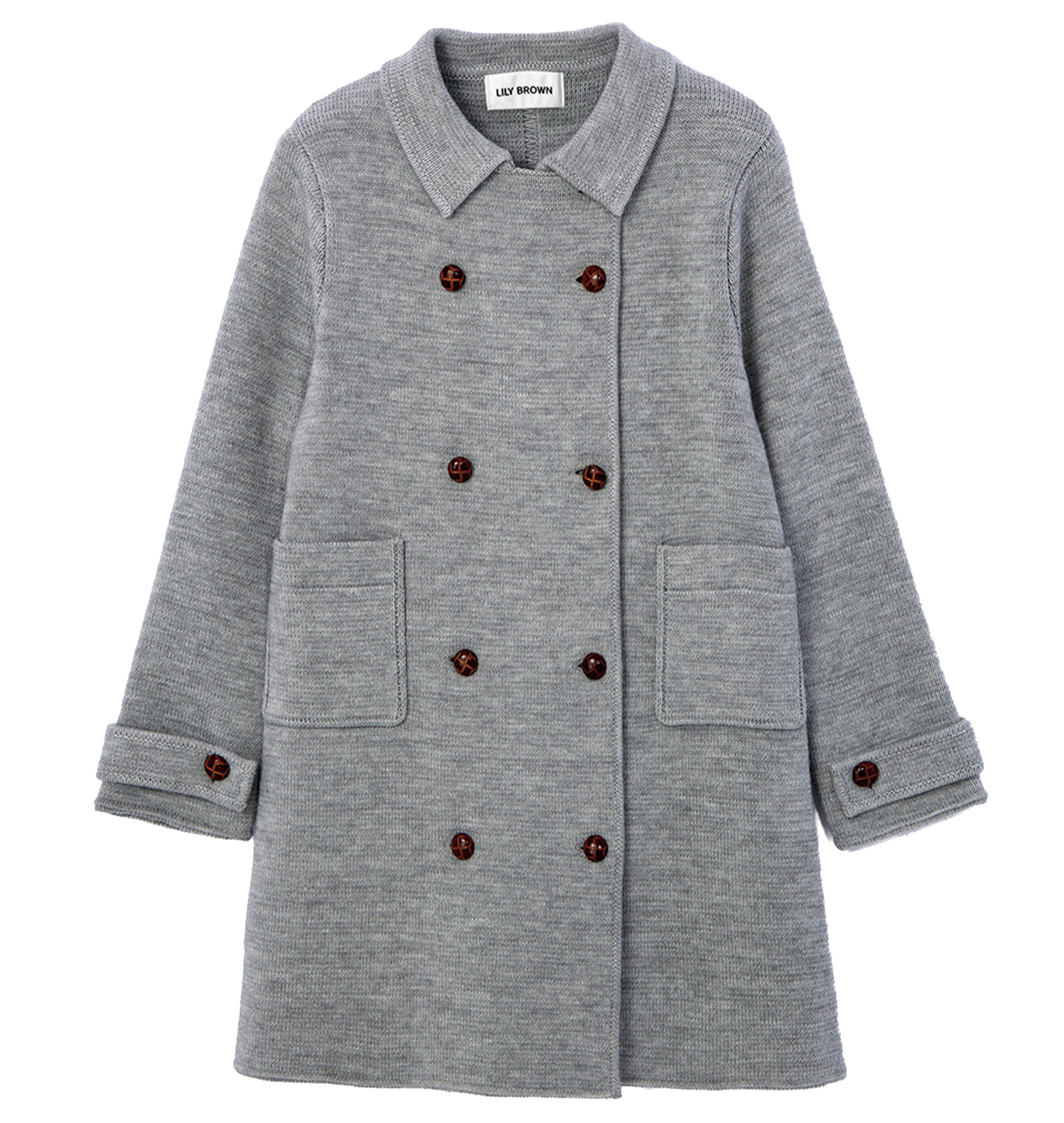 ビッグニットカーデ