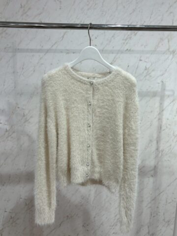 GU　シャイニークルーネックカーディガンZ