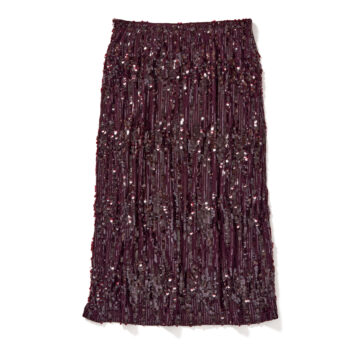 スパンコールスカート
