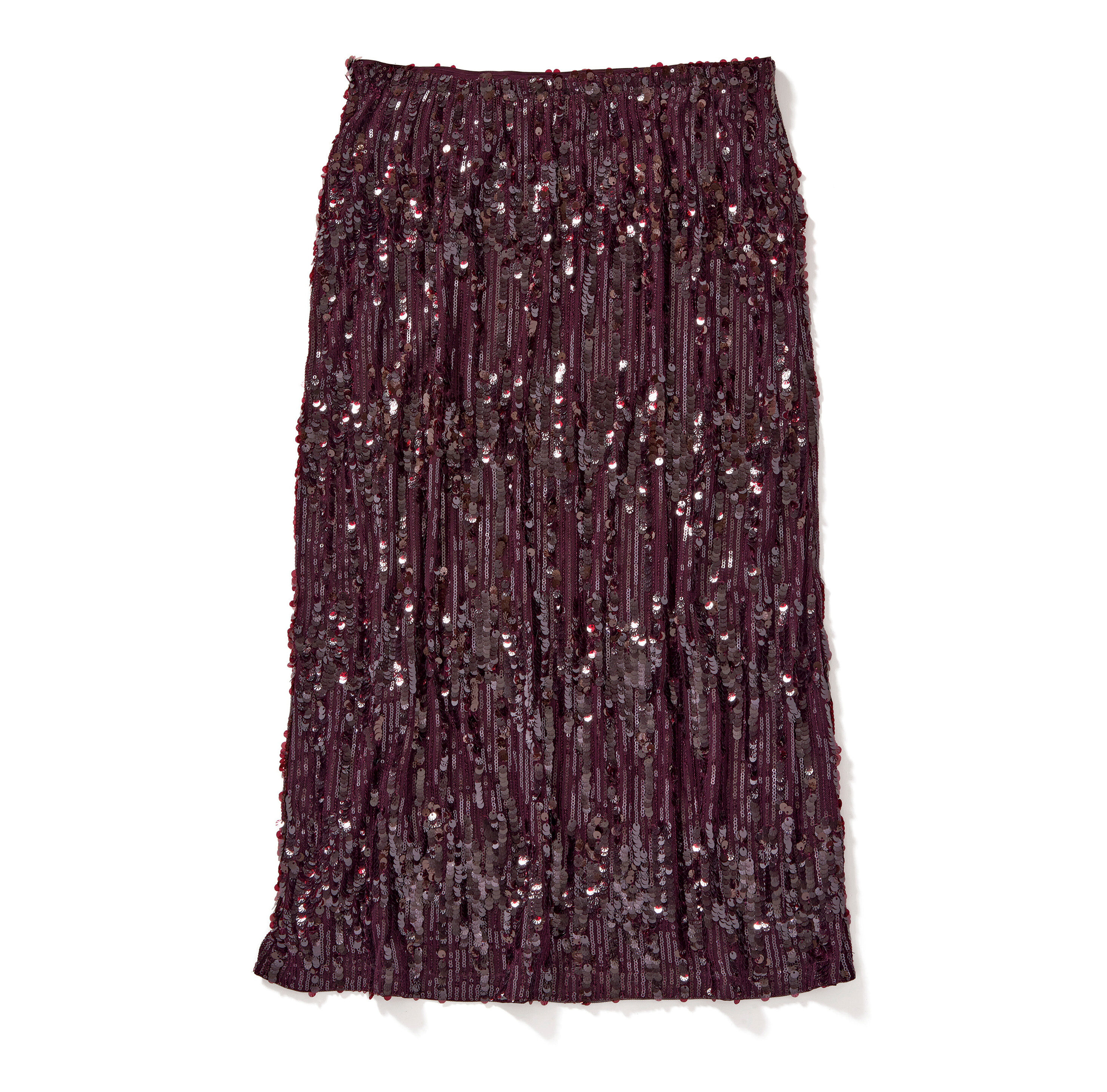 スパンコールスカート