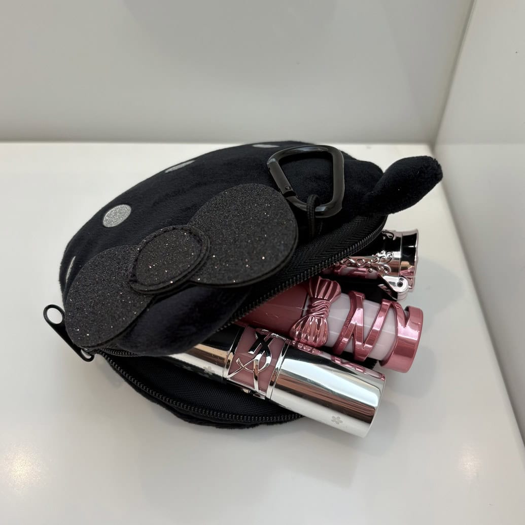 ハローキティ ふわふわフェイスポーチ