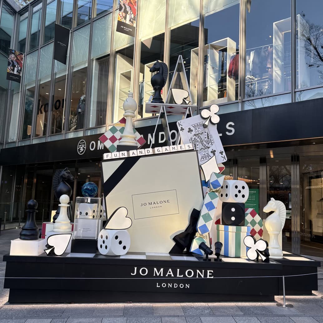ジョー マローン ロンドン クリスマス インスタレーション