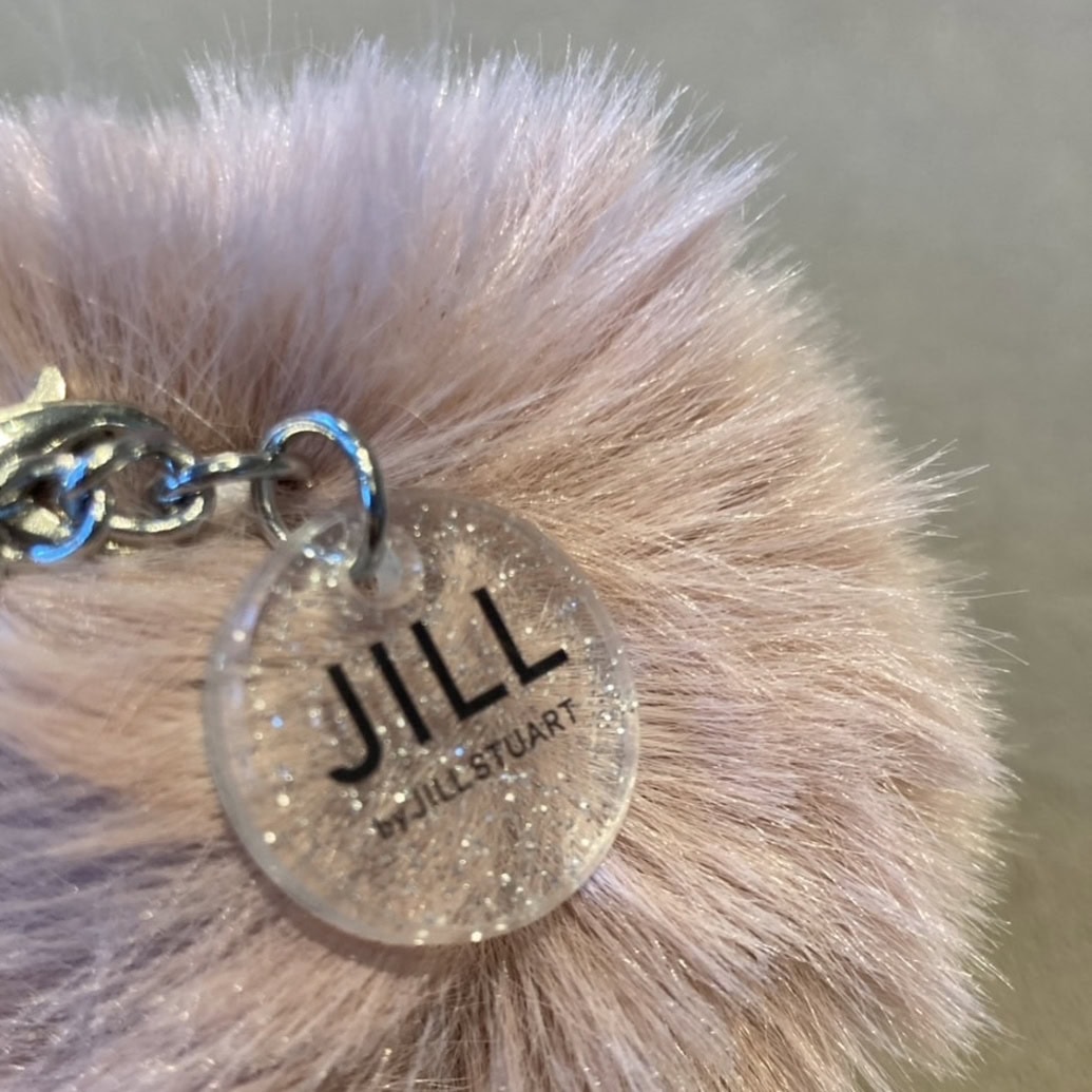 ジル バイ ジルスチュアート　ふわもこファー＆ロゴチャームセット