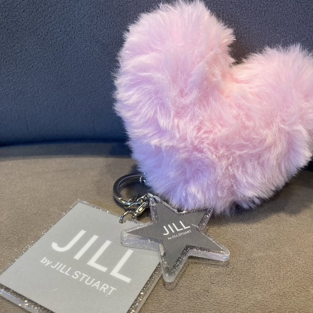 ジル バイ ジルスチュアート　ふわもこファー＆ロゴチャームセット