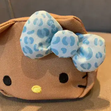 冬でも日焼け♡ ひょう柄リボンのハローキティ ポーチチャーム