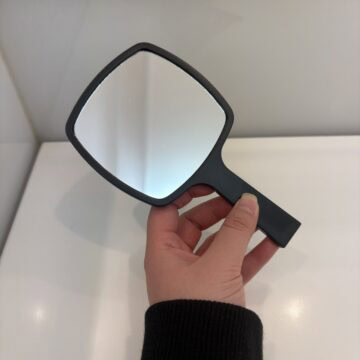 アレクサンドル ドゥ パリ　柄つきハンドミラー　