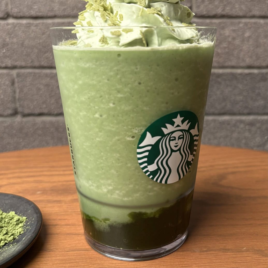 スタバ　玉露抹茶 フラペチーノ®
