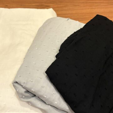 無印良品　「二重ガーゼドットドビー」シリーズ