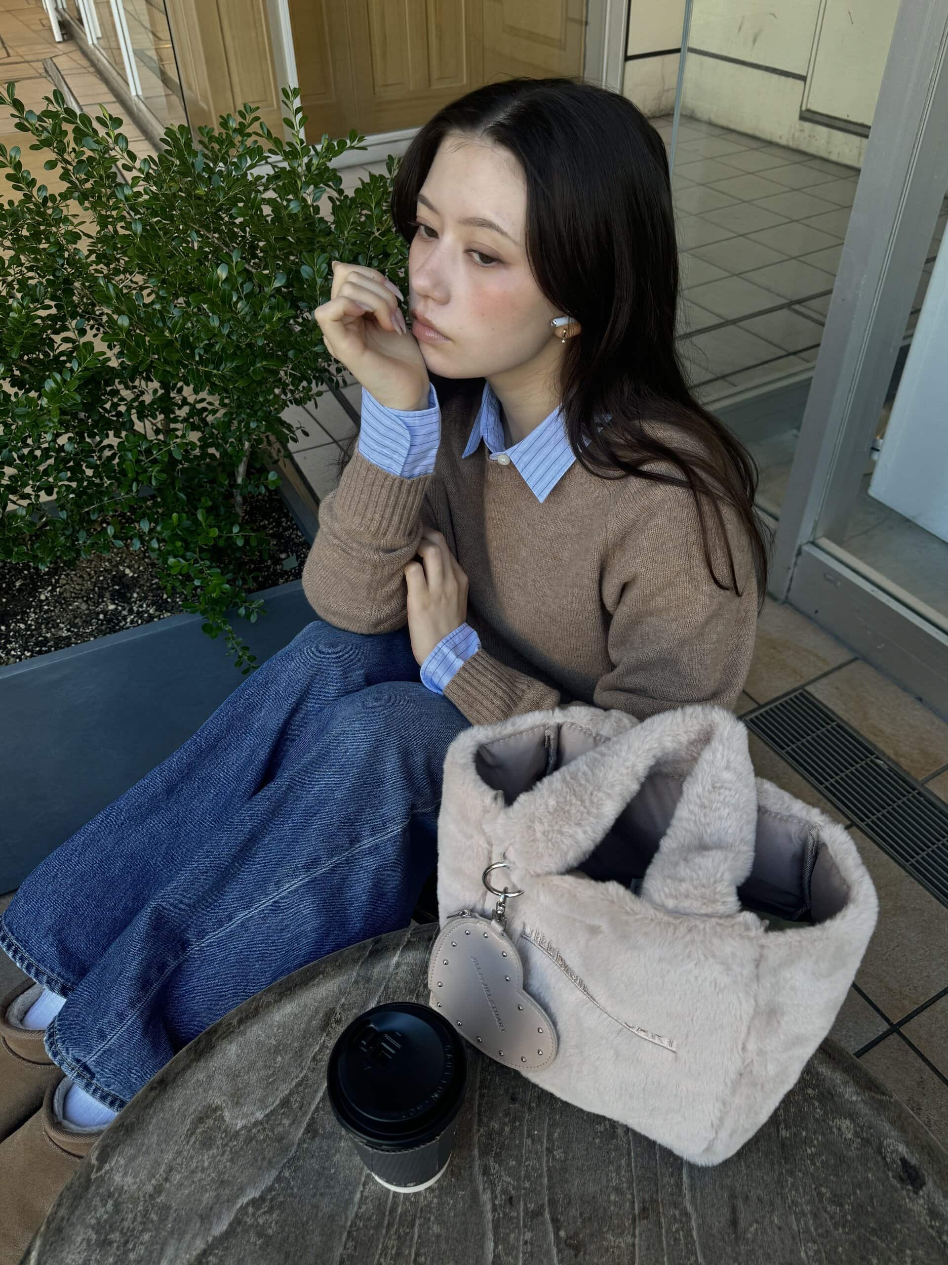 全身ユニクロコーデ