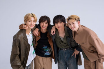 水上恒司と木戸大聖と綱啓永とJUNON(BE:FIRST)