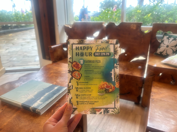 Hawaiian Aroma Caffe　ハッピーアワー