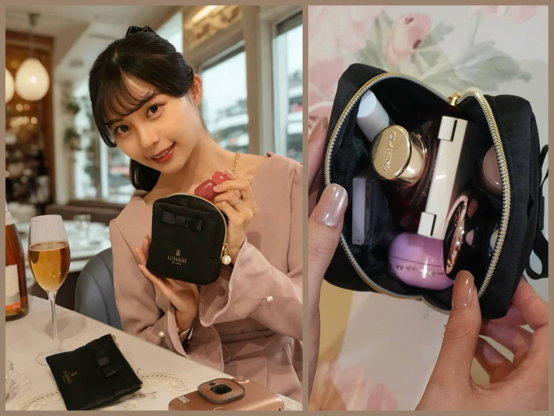 アレクサンドル ドゥ パリの付録 スクエアポーチ