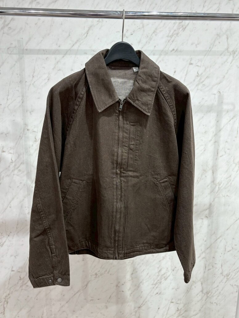 GU　コットンジップアップジャケット