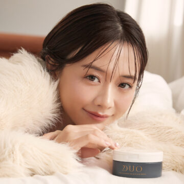 森香澄の褒められビジュ肌は“落とす”が決め手! DUOのクレンジングバームで美肌を目指す習慣スタート!