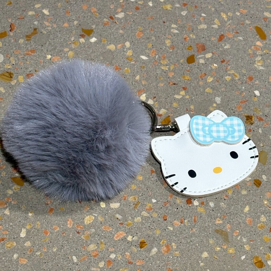 ハローキティ ふわふわファーチャーム