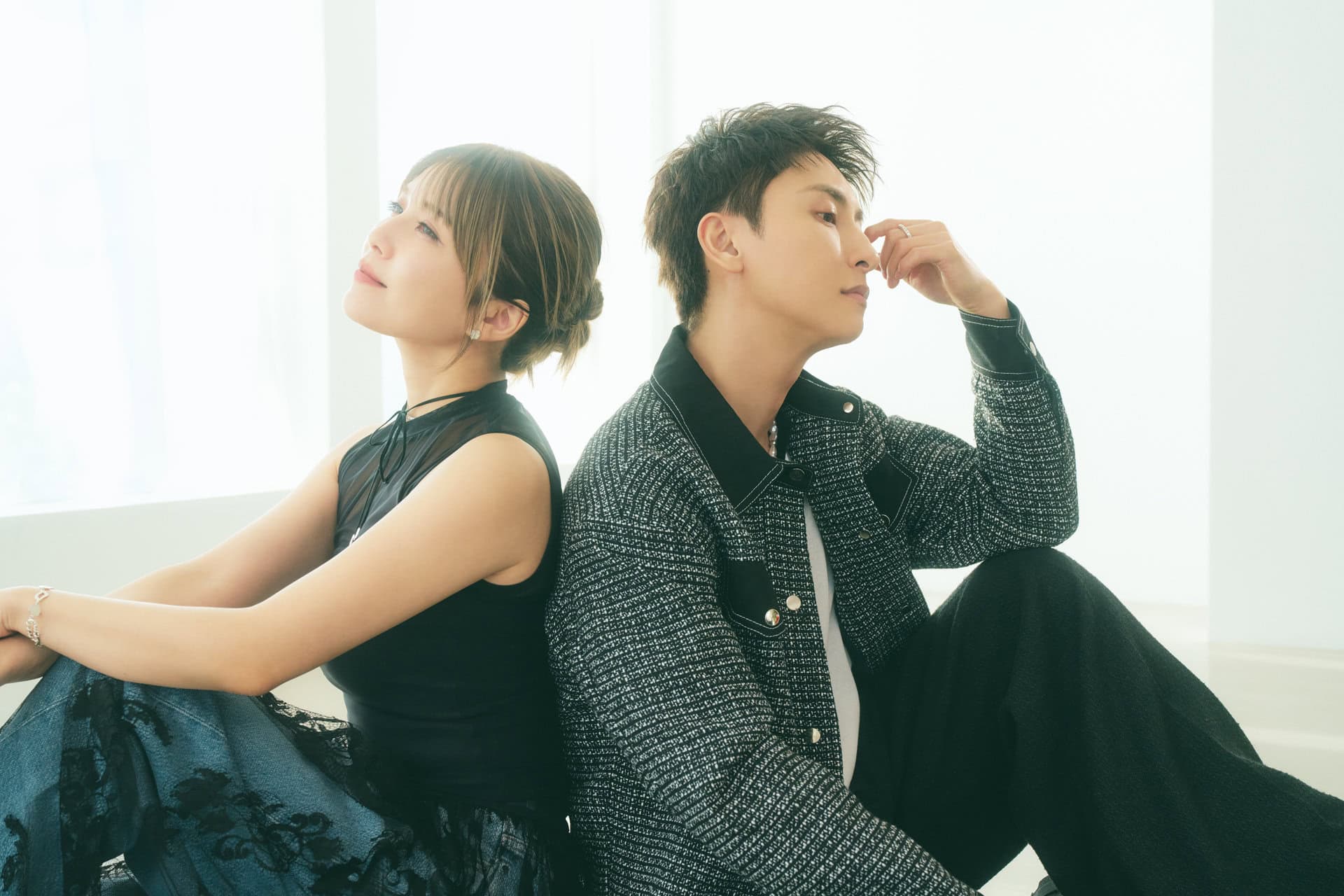 デビュー20周年を記念して行われる「AAA 20th Anniversary Always, All Around」について語ってくれた宇野実彩子さんと與真司郎さん