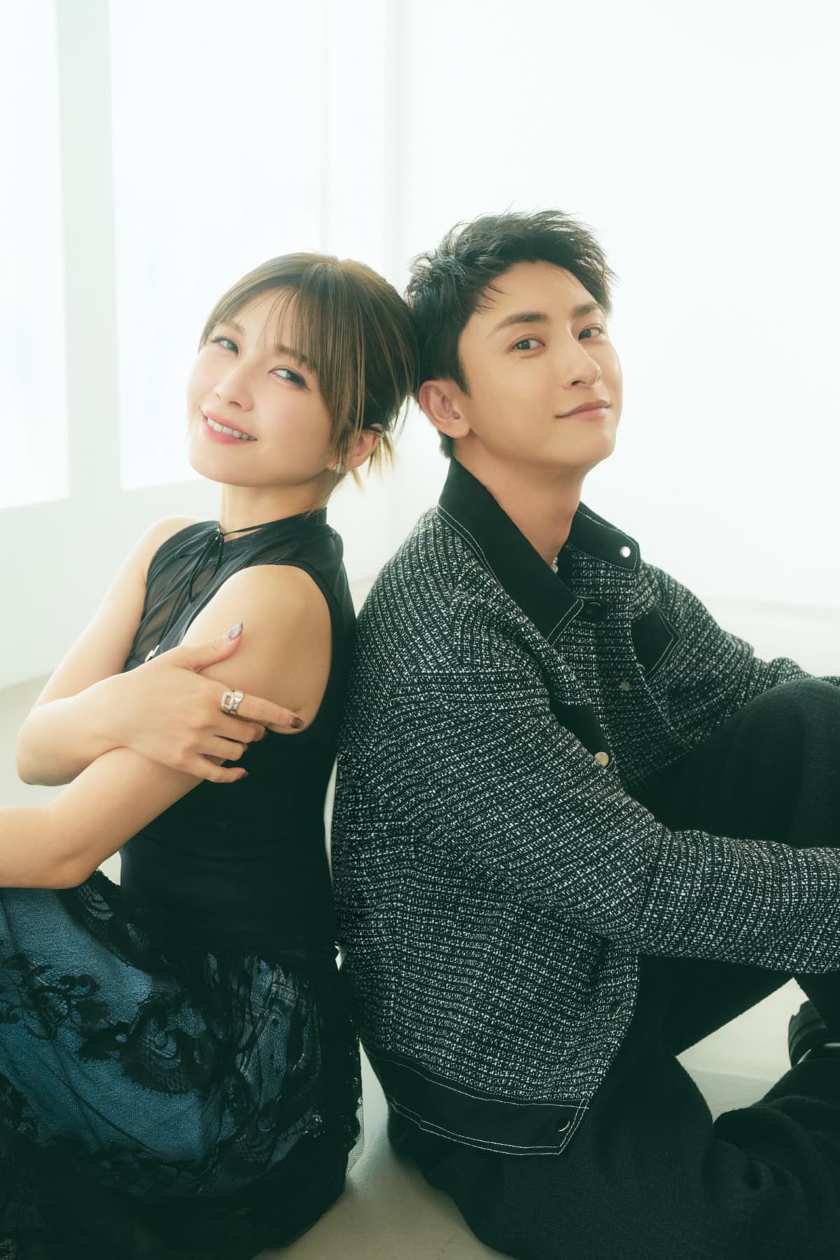 デビュー20周年を記念して行われる「AAA 20th Anniversary Always, All Around」について語ってくれた宇野実彩子さんと與真司郎さん