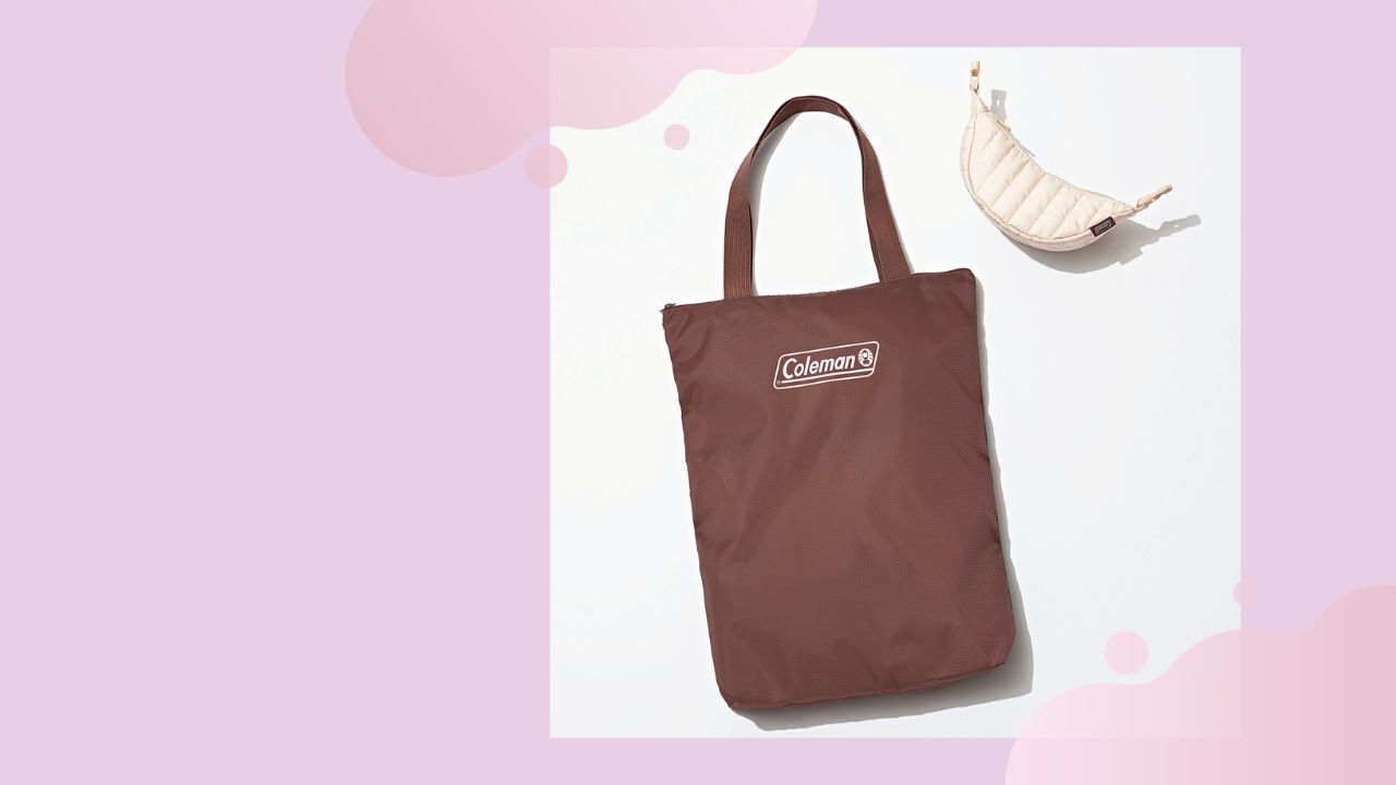 【付録】可愛くて機能性抜群！コールマンのジップつきトートバッグ&ポーチチャームは絶対欲しい♡【スウィート2月号】