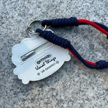 ハローキティ×アウトドアプロダクツ　顔形＆バッグ形 ポーチなチャームセット