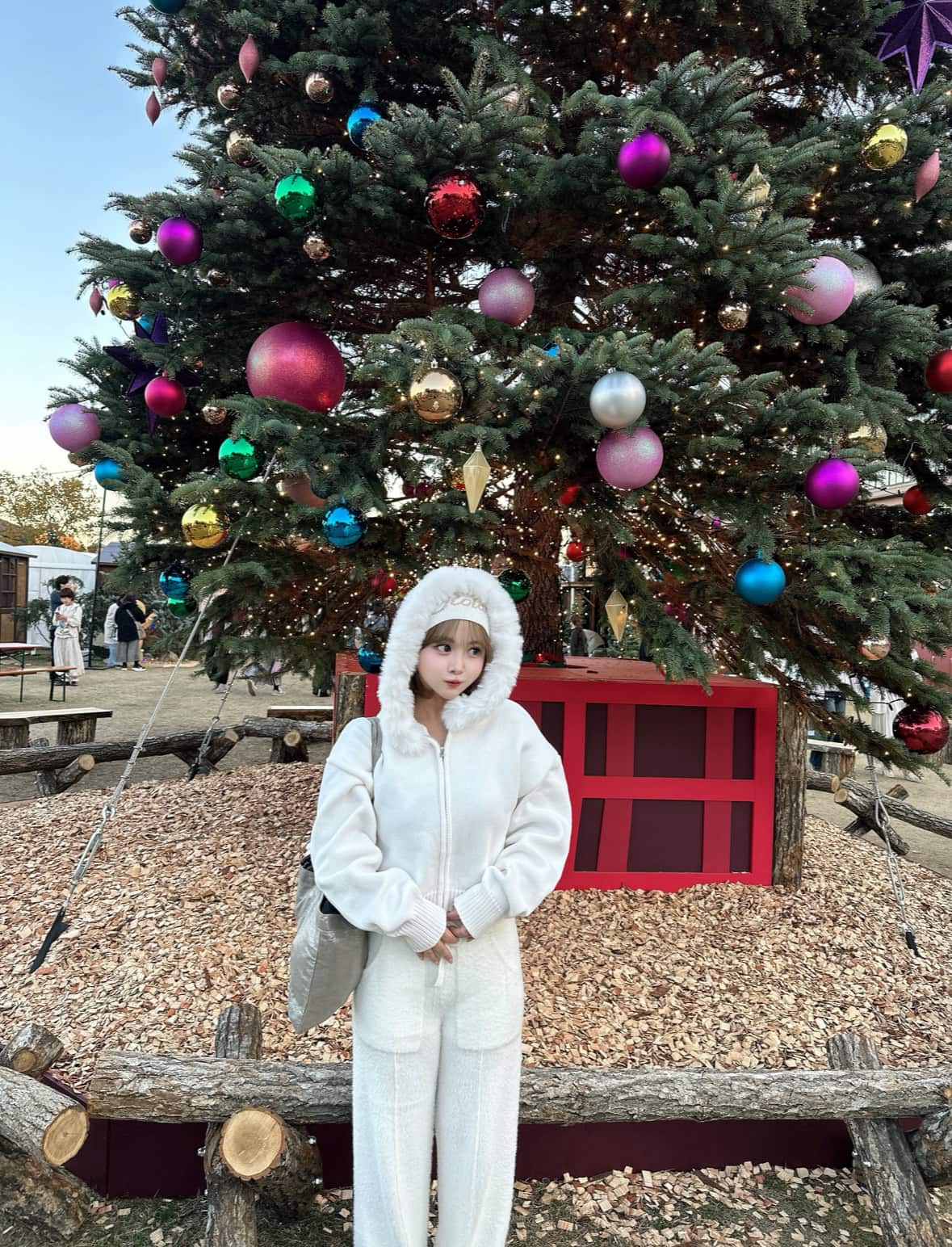 低身長コーデ②ホワイトコーデ